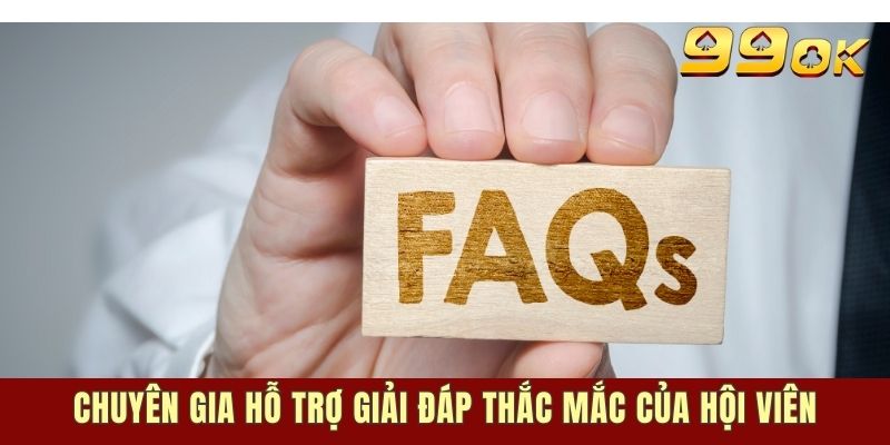 Chuyên gia hỗ trợ giải đáp thắc mắc của hội viên