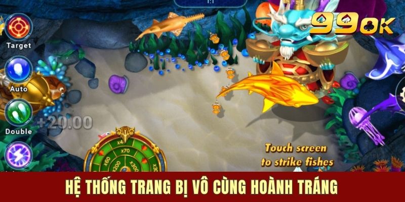 Hệ thống trang bị vô cùng hoành tráng